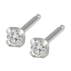 Studex Tiny Tips surgical steel Cubic Zirconia earrings