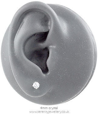 Studex Tiny Tips surgical steel Cubic Zirconia earrings