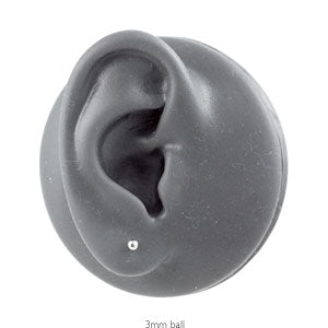 Studex Tiny Tips surgical steel ball earrings