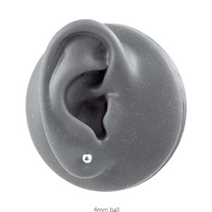 Studex Tiny Tips surgical steel ball earrings
