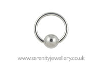 Surgical steel BCR - 1mm gauge