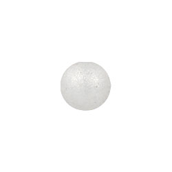 Surgical steel sandblasted screw-on ball