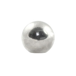 Surgical steel screw-on ball - 1.2mm gauge