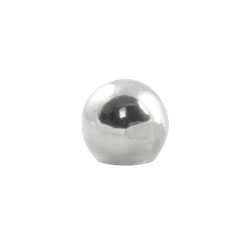 Surgical steel screw-on ball - 1.2mm gauge
