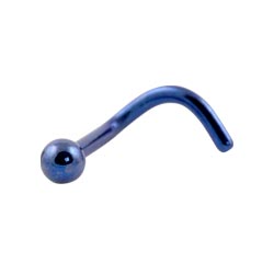 Titanium ball nose stud