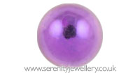 Titanium screw-on ball - 1.2mm gauge